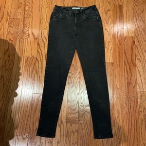 YMI wannabettabutt skinny jeans size 3 mid rise black